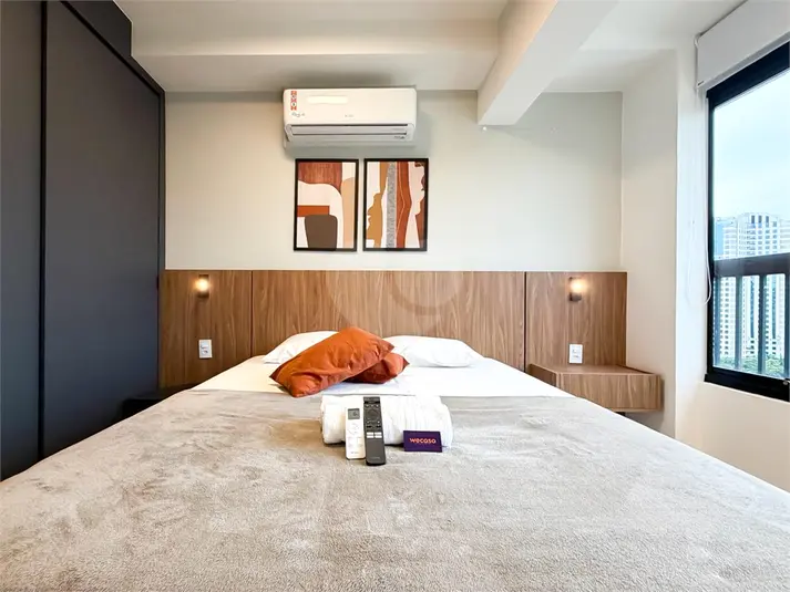 Studio com 1 quarto para alugar em Brooklin – SP
