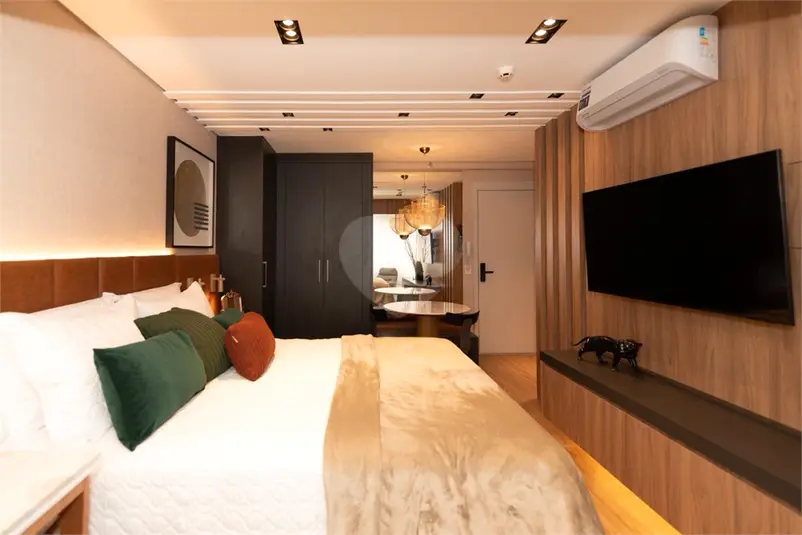 Studio com 1 quarto para alugar em Moema – SP