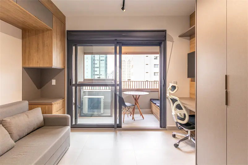 Studio com 1 quarto à venda ou para alugar em Campo Belo – SP