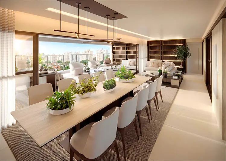 Apartamento com 4 quartos à venda em Brooklin – SP