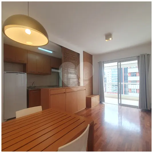 Apartamento com 1 quarto para alugar em Brooklin – SP