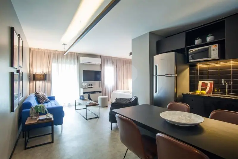 Flat com 1 quarto para alugar em Brooklin – SP