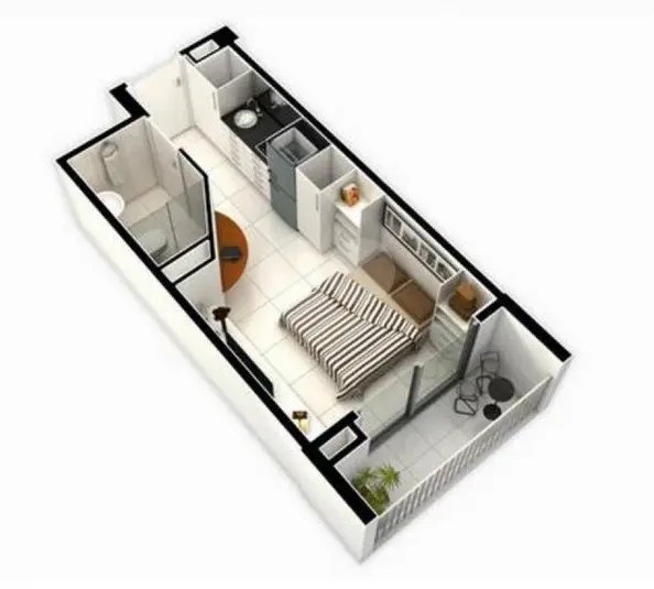 Apartamento com 1 quarto à venda em Santana – SP