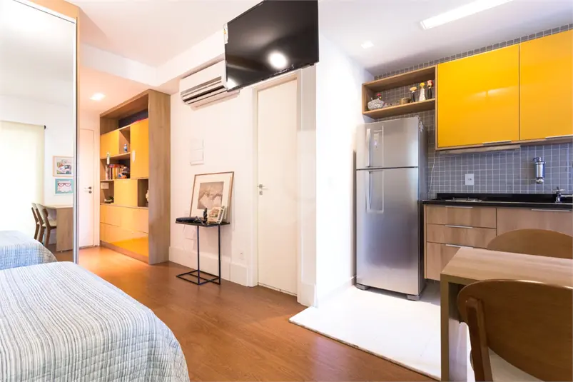 Apartamento com 1 quarto à venda em Brooklin – SP