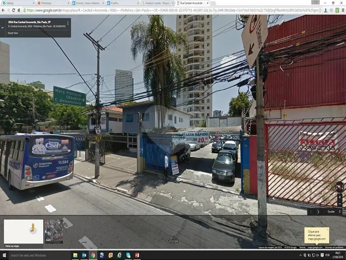 Terreno à venda em Pinheiros – SP