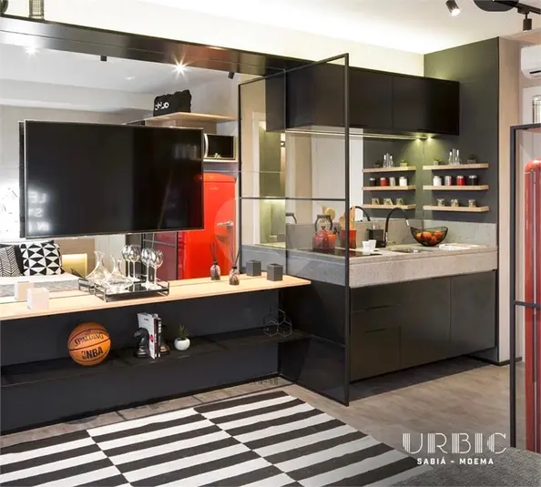 Apartamento com 1 quarto à venda em Moema – SP