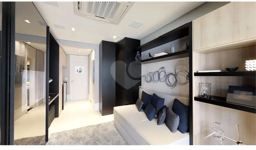 Apartamento com 1 quarto à venda em Moema – SP