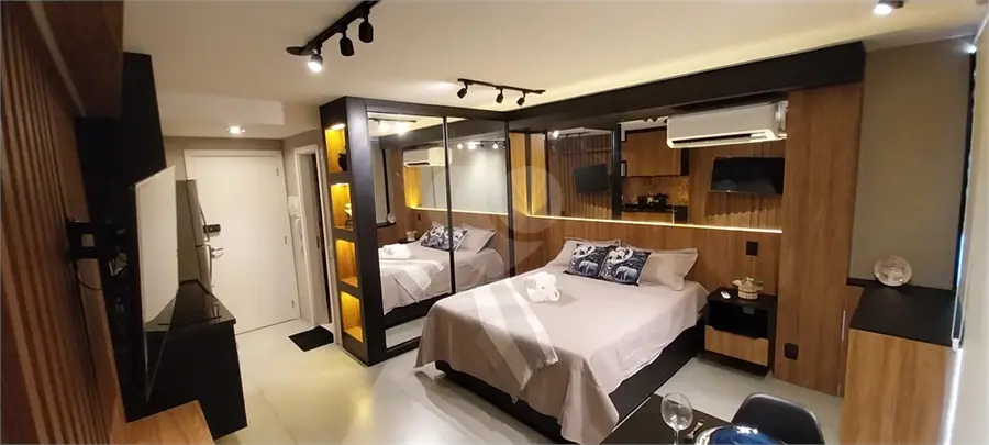 Studio com 1 quarto à venda ou para alugar em Moema – SP