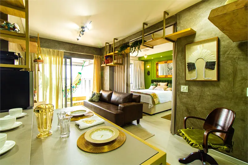 Apartamento com 1 quarto à venda em Moema – SP