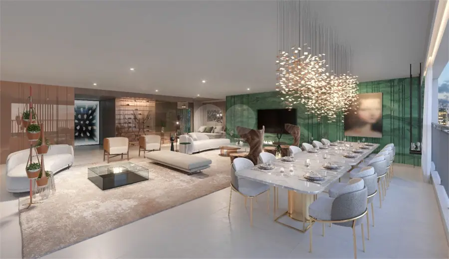 Apartamento com 4 quartos à venda em Moema – SP