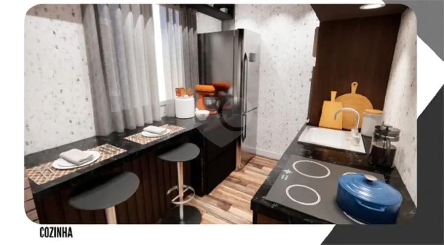 Apartamento com 1 quarto à venda em Campo Grande – SP