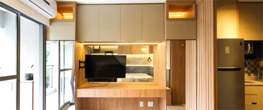 Apartamento com 1 quarto à venda em Moema – SP