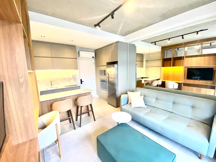 Apartamento com 1 quarto para alugar em Vila Olímpia – SP