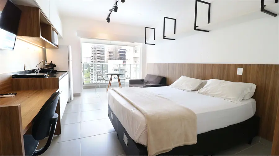 Apartamento com 1 quarto à venda em Moema – SP