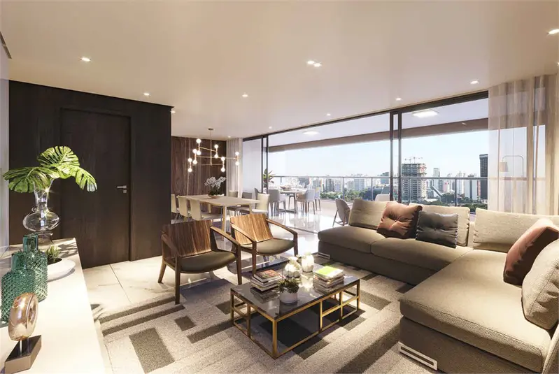 Apartamento com 3 quartos à venda em Brooklin – SP