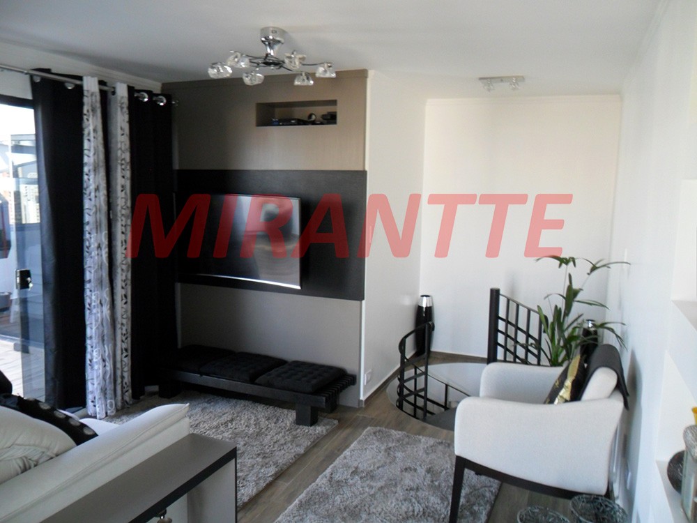 Cobertura de 124m² com 3 quartos em Santana