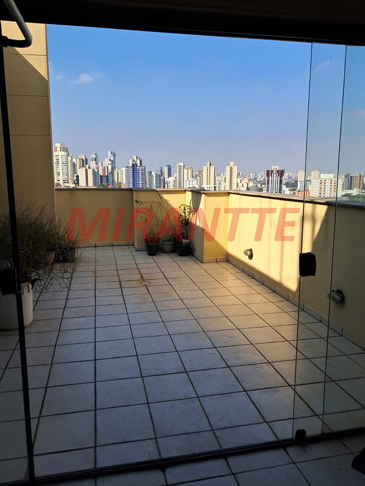 Cobertura de 190m² com 4 quartos em Santana