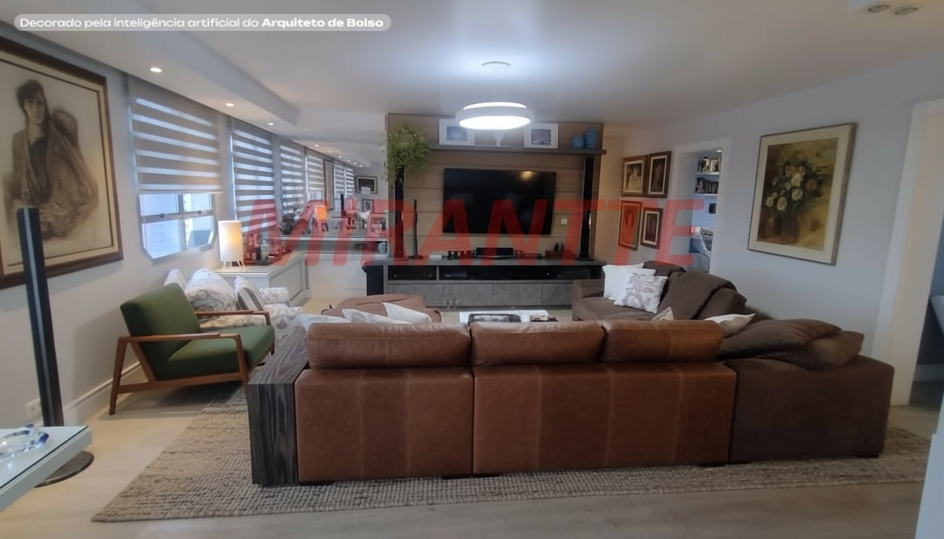 Cobertura de 286m² com 5 quartos em Santana