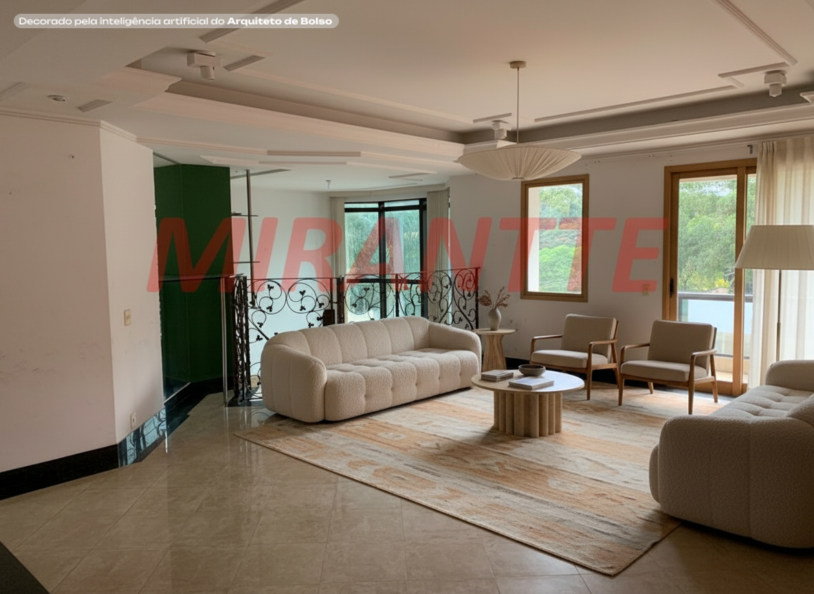 Apartamento de 270m² com 4 quartos em Horto Florestal