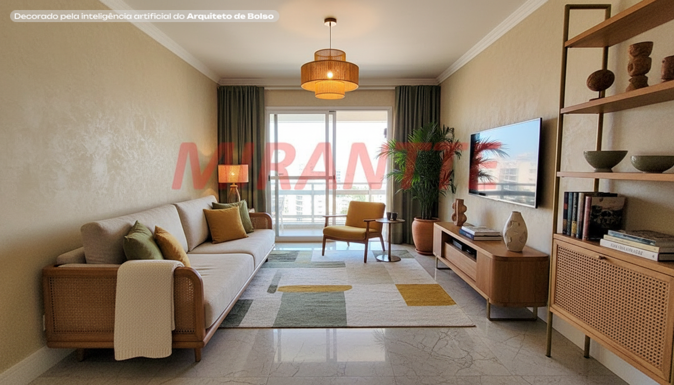 Apartamento de 125m² com 3 quartos em Santana