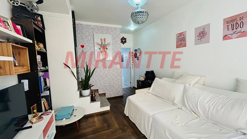 Cond. fechado de 90m² com 2 quartos em Santana