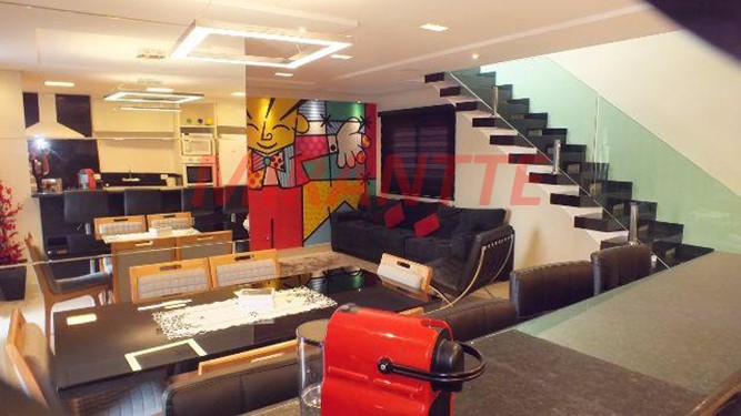 Cobertura duplex de 200m² com 3 quartos em VILA SANTA LUZIA