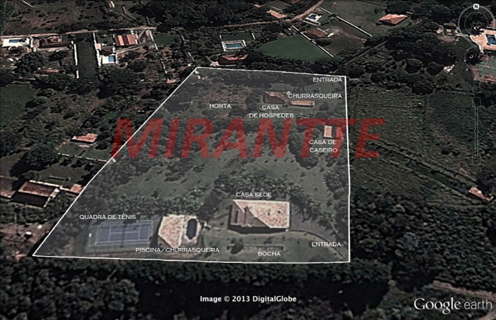 ChÁcara de 723m² com 8 quartos em Portão