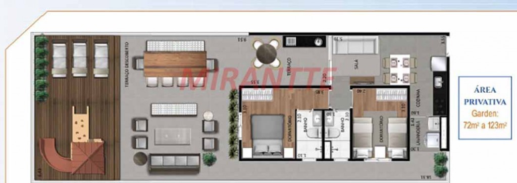 Apartamento de 123m² com 2 quartos em Vila Maria