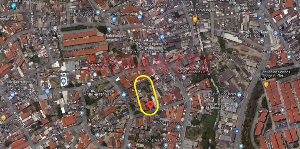 Terreno de 849m² em Jardim Tremembé