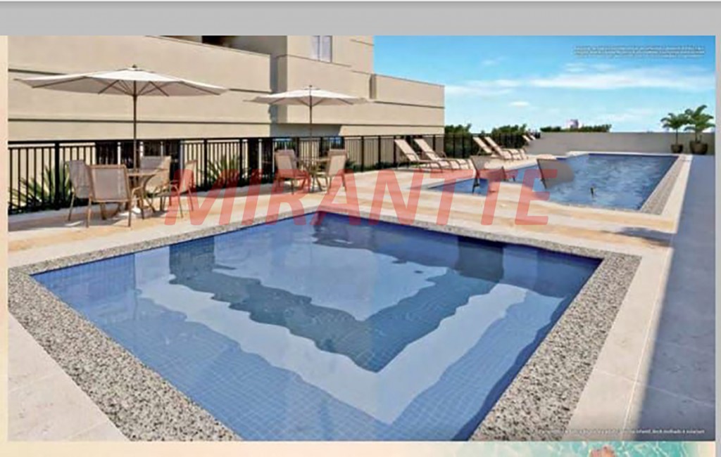 Apartamento de 52m² com 2 quartos em Santana