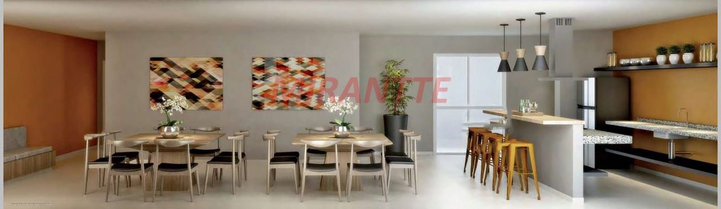 Apartamento de 52m² com 2 quartos em Santana