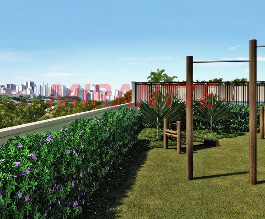 Apartamento de 52m² com 2 quartos em Santana