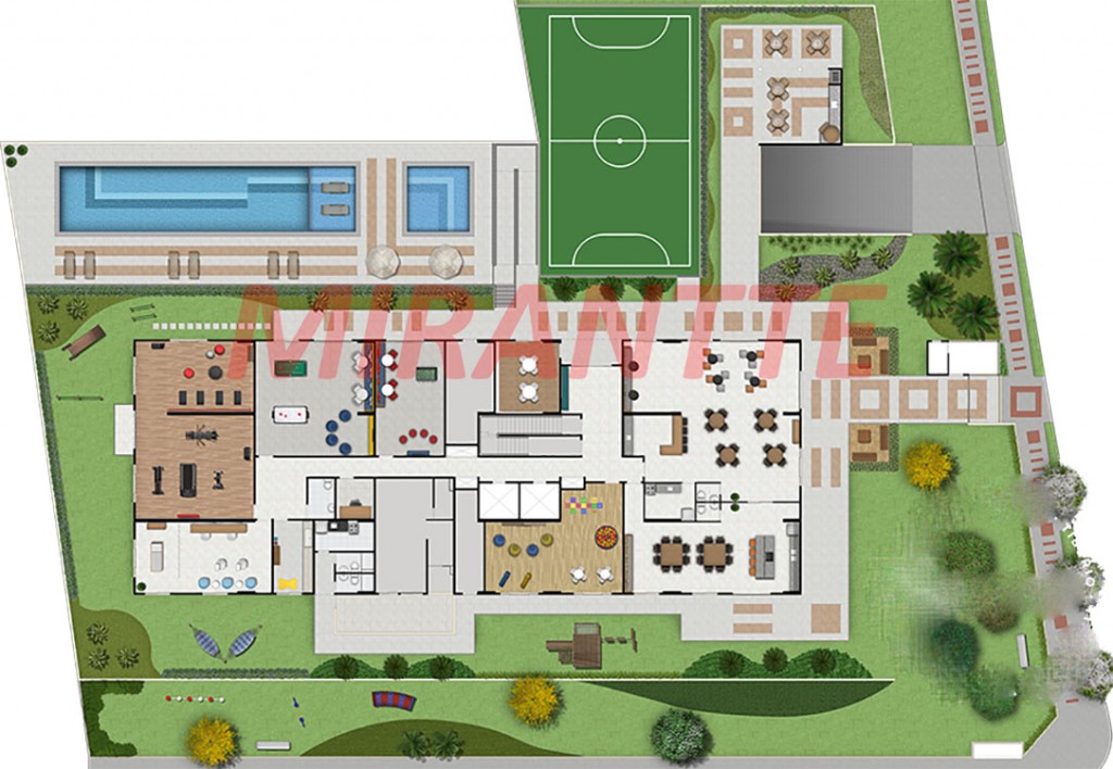 Apartamento de 52m² com 2 quartos em Santana