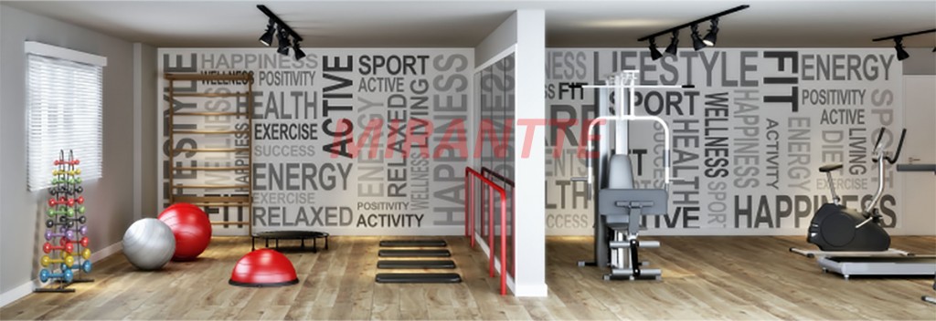 Apartamento de 52m² com 2 quartos em Santana