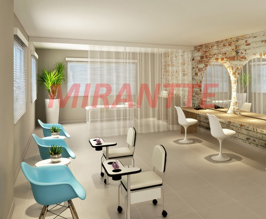 Apartamento de 52m² com 2 quartos em Santana