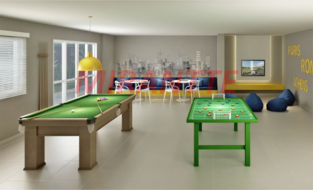 Apartamento de 52m² com 2 quartos em Santana