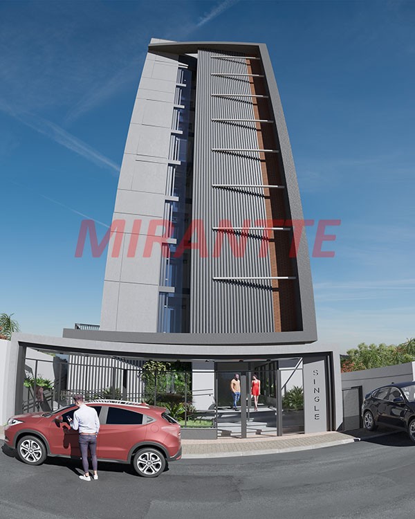 Apartamento de 37m² com 1 quarto em Santana