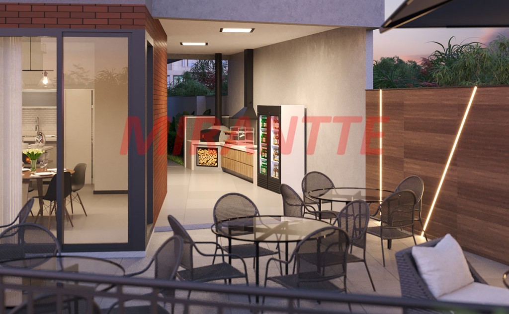 Apartamento de 37m² com 1 quarto em Santana