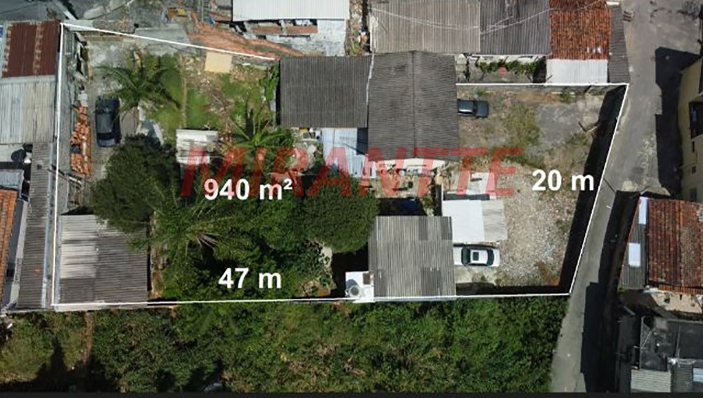 Terreno de 940m² em Vila Mazzei