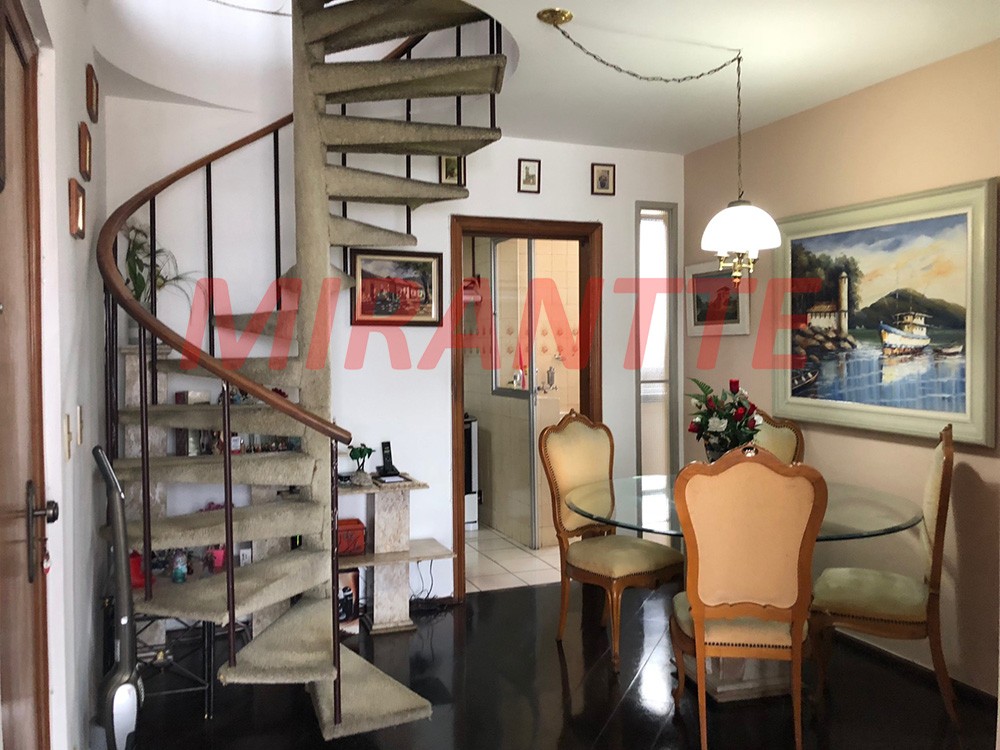Cobertura de 187m² com 4 quartos em Santana