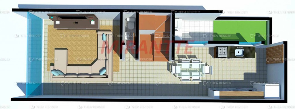 Cond. fechado de 143m² com 3 quartos em Vila Albertina