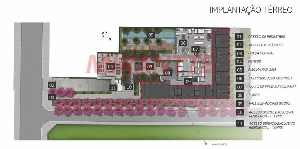 Apartamento de 174m² com 3 quartos em Perdizes