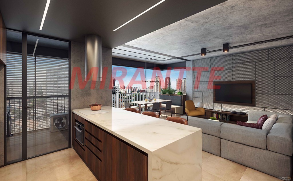 Apartamento de 47m² com 1 quarto em Ibirapuera