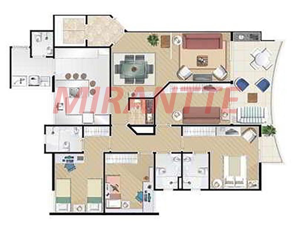 Apartamento de 127m² com 3 quartos em Nova Petropolis