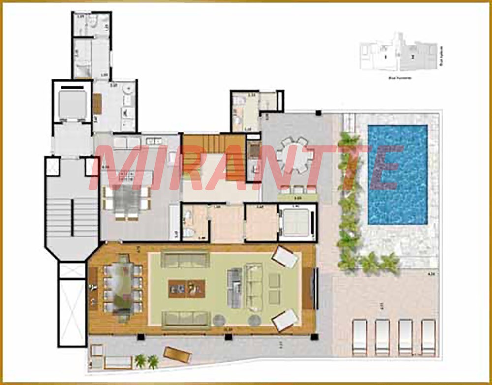 Apartamento de 220m² com 3 quartos em Pompéia