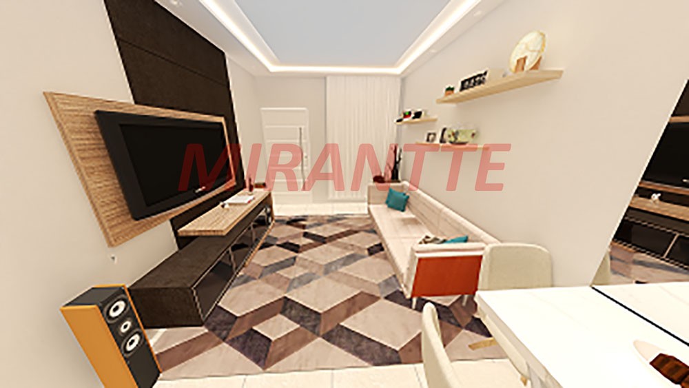 Apartamento de 47m² com 2 quartos em Freguesia do Ó