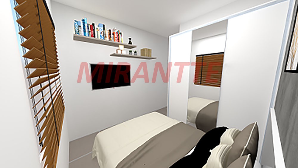 Apartamento de 47m² com 2 quartos em Freguesia do Ó