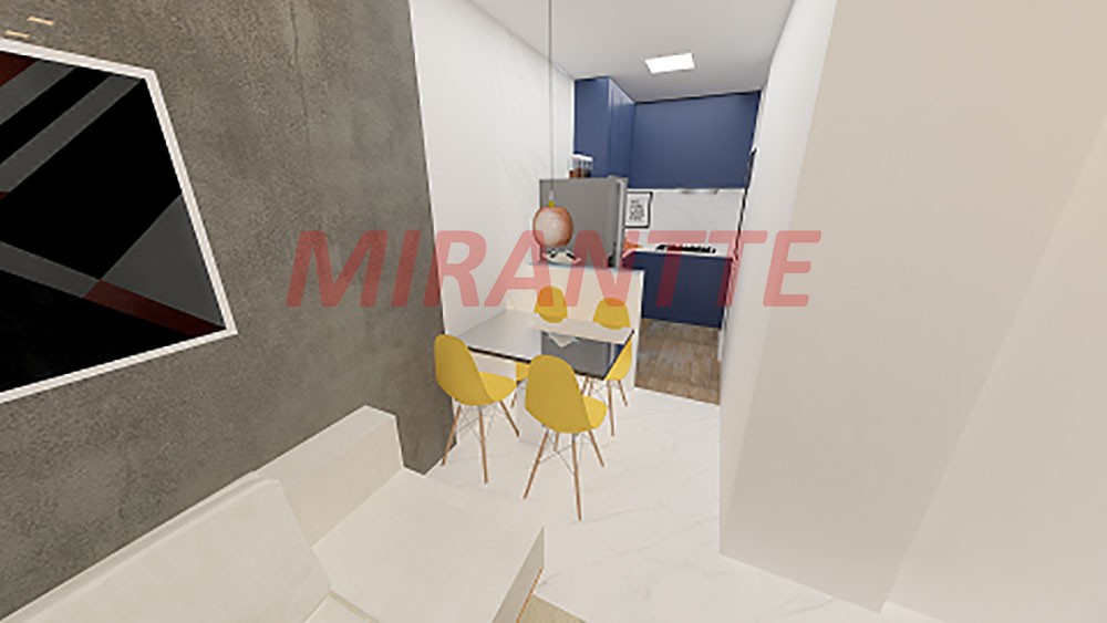 Apartamento de 40m² com 2 quartos em Freguesia do Ó