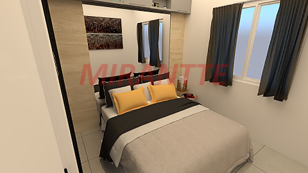 Apartamento de 40m² com 2 quartos em Freguesia do Ó
