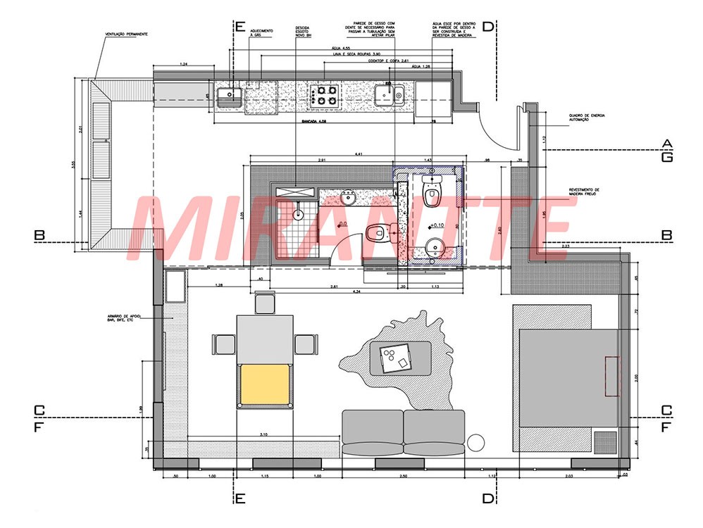 Apartamento de 74m² com 2 quartos em Vila Olimpia